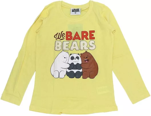 Cartoon Network Παιδική Μπλούζα Μακρυμάνικη Κίτρινο