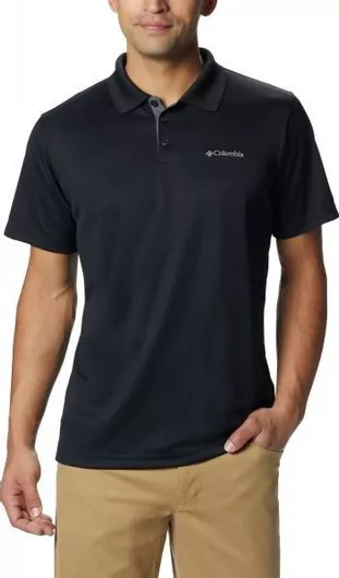 Ανδρικό Polo Columbia Utilizer Casual Κοντομάνικο Μαύρο