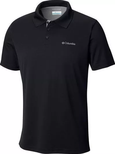 Ανδρικό Polo Columbia Utilizer Casual Κοντομάνικο Μαύρο