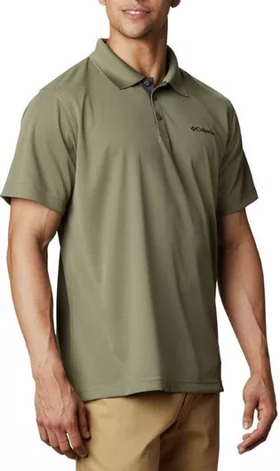 Ανδρικό Polo Columbia Utilizer Casual Κοντομάνικο Χακί
