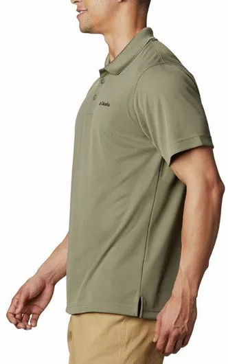 Ανδρικό Polo Columbia Utilizer Casual Κοντομάνικο Χακί