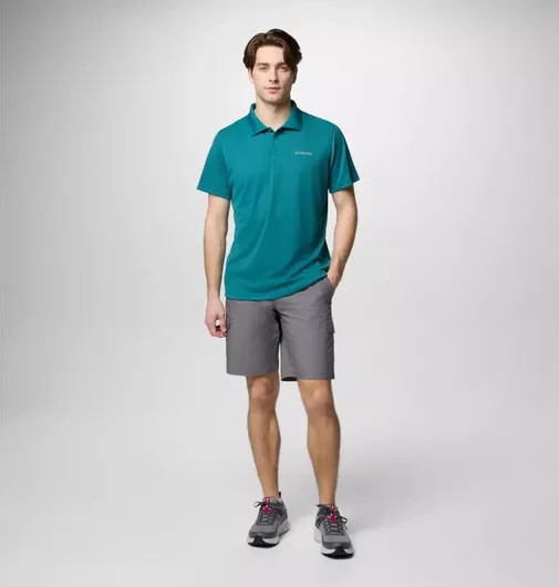 Columbia Utilizer Polo Μπλούζα Κοντομάνικη River Blue