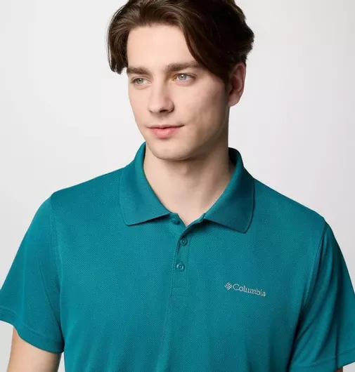 Columbia Utilizer Polo Μπλούζα Κοντομάνικη River Blue