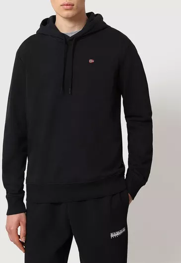 Napapijri Balis Φούτερ με Κουκούλα Μαύρο