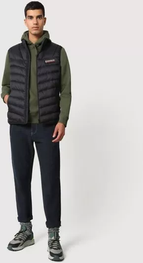 Napapijri Balis Φούτερ με Κουκούλα Green Depths