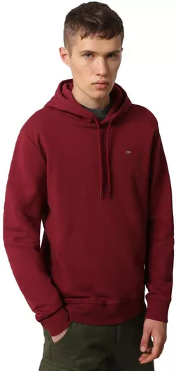 Napapijri Balis Φούτερ με Κουκούλα Μπορντό