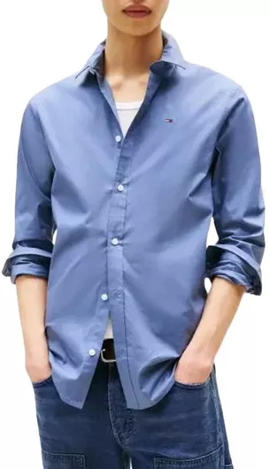 Μακρυμάνικo Πουκάμισο Μπλε
