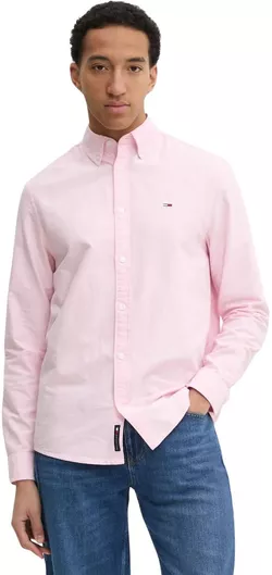Tommy Hilfiger Μακρυμάνικo Πουκάμισο Ροζ