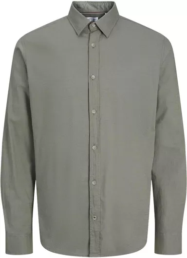 Jack & Jones Μακρυμάνικo Πουκάμισο Xaki
