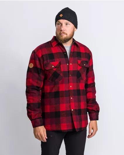 Pinewood Μακρυμάνικo Πουκάμισο Red/Black