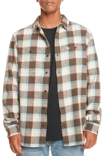 Quiksilver Overshirt Μακρυμάνικo Πουκάμισο Πολύχρωμο