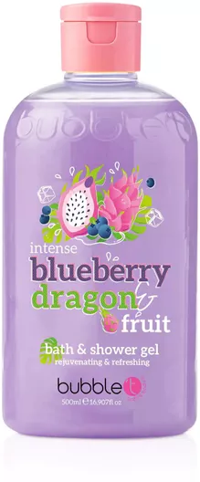 Αφρόλουτρο Bubble T Smoothie Blueberry & Dragonfruit 500ml