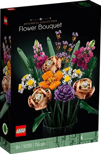 Lego Creator Expert: Flower Bouquet Artificial Flowers για 18+ Ετών #10280