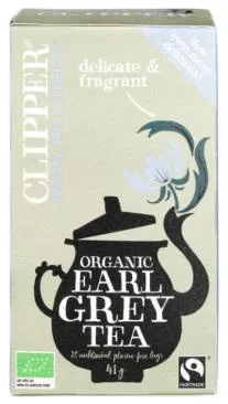 Τσάι Earl ey Clipper Βιολογικό σε Φακελάκια Σετ 20τμχ