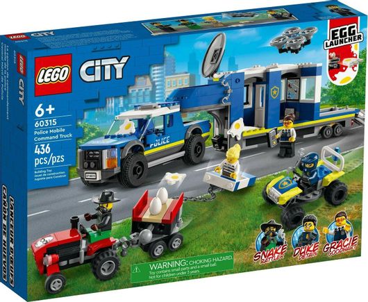 Lego City: Police Mobile Command Truck για 6+ Ετών #60315