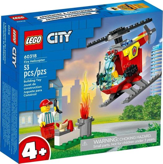 Lego City: Fire Helicopter για 4+ Ετών #60318