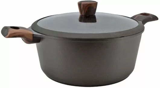 Βαθιά Κατσαρόλα Ankor με Επίστρωση Πέτρας Χυτό Αλουμίνιο 28cm