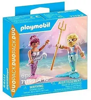 Playmobil Duo Pack Γοργόνα Τρίτωνας #71799 για 4+ Ετών
