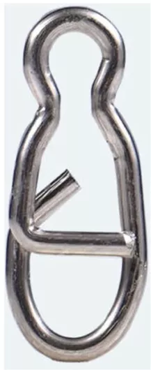 Παραμάνα BKK Snap Fast-41 No2 Ανοξείδωτο Χάλυβα Σετ 10τμχ Ασημί