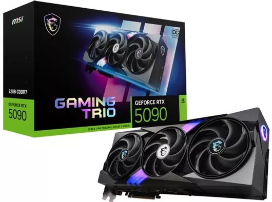 Κάρτα Γραφικών MSI GeForce RTX 5090 32GB GDDR7 Gaming Trio OC 