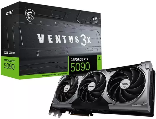 Κάρτα Γραφικών MSI GeForce RTX 5090 Ventus 3X OC Plus 32GB GDDR7