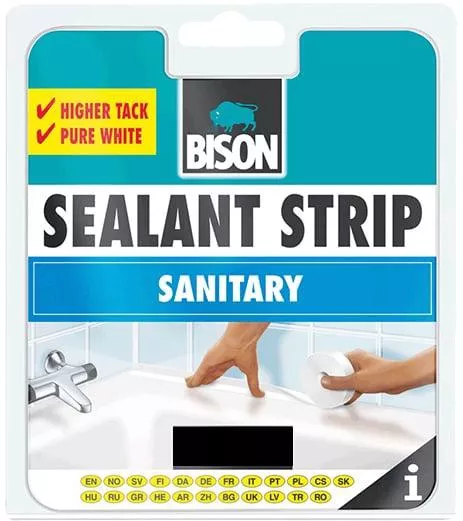 Μονωτική Ταινία Bison Sealant Strip White 13mmx3.35m