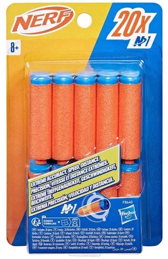 Nerf N Series N1 Refill Σετ 20τμχ για 8+ Ετών