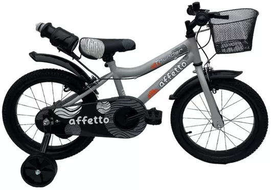 Παιδικό Ποδήλατo Affetto 12" BMX με Σκελετό Αλουμινίου 2024 Γκρι