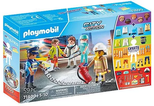Playmobil City Action My Figures Ομάδα Διάσωσης για 5+ Ετών #71400