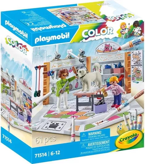 Playmobil Color Κομμωτήριο Σκύλων για 6+ Ετών #71514