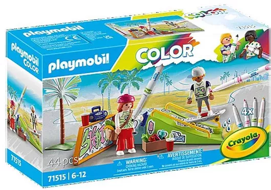 Playmobil Color Πάρκο Skate για 6+ Ετών #71515
