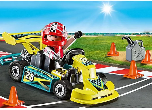 Playmobil Βαλιτσάκι Go-Kart για 4+ Ετών #9322