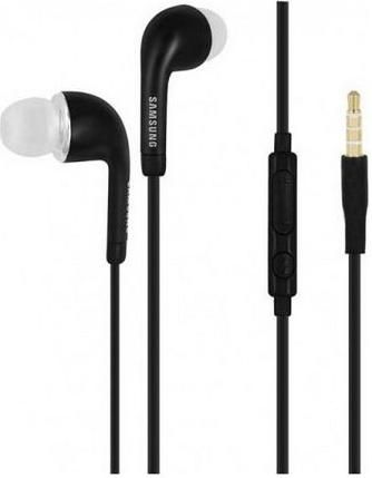 Handsfree Ακουστικά Samsung EHS64 In-ear με Βύσμα 3.5mm Jack Μαύρο