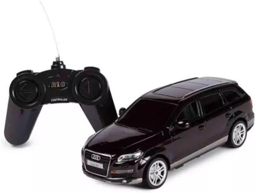 Τηλεκατευθυνόμενο Αυτικίνητο Rastar Audi Q7 1 προς 24 Μαύρο
