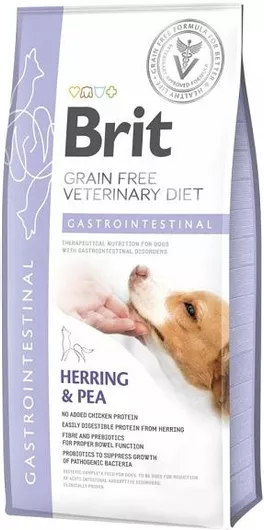Ξηρά Τροφή Σκύλου Brit VD Gastrointestinal με Ρέγγα Διαίτης & Χωρίς Σιτηρά 12kg
