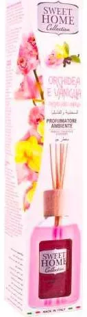 Αρωματικό Χώρου Sweet Home με Sticks Ορχιδέα & Βανίλια 30ml