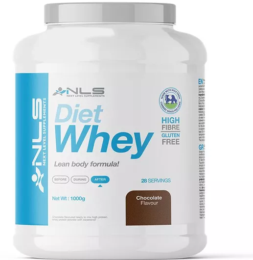 Πρωτεΐνη Ορού Γάλακτος NLS Diet Whey Χωρίς Γλουτένη Σοκολάτα 1kg