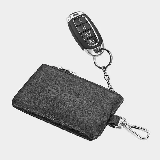 Μπρελόκ Δερμάτινο Opel Auto Set As1806 Μαύρο