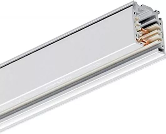 Ράγα Τριφασική Λευκή 1m Viokef 02/0006-1 Λευκή