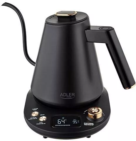 Adler Βραστήρας 1lt 1100W Μαύρος