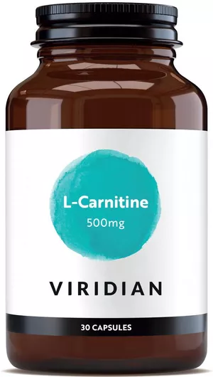 Viridian L-Carnitine 500mg 30 Capsules