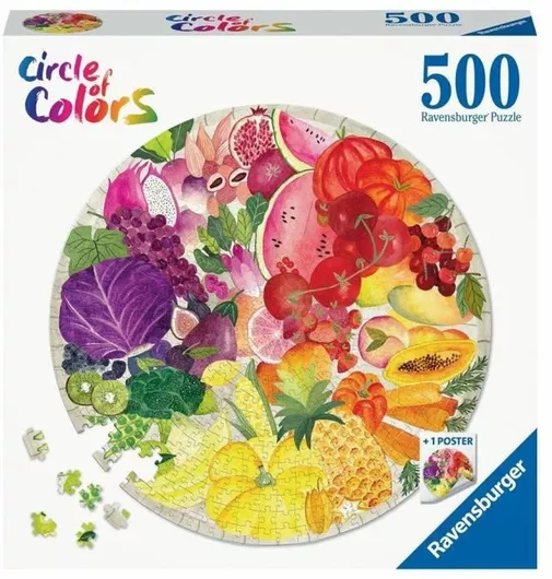 Puzzle Color Fruits 2D 500 Κομμάτια