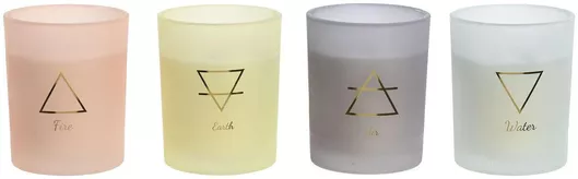 Αρωματικό Κερί Home Esprit 200gr 4τμχ