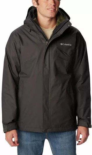 Columbia Bugaboo Ii Fleece 3 σε 1 Χειμωνιάτικο Μπουφάν Μαύρο