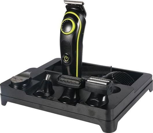 Σετ Μηχανή Κουρέματος Kemei KM-696 Επαναφορτιζόμενη Μαύρο