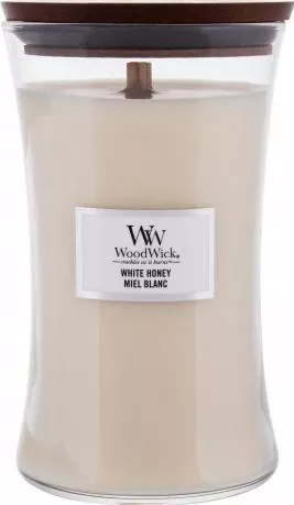 Αρωματικό Κερί WoodWick σε Βάζο με Άρωμα White Honey 610gr