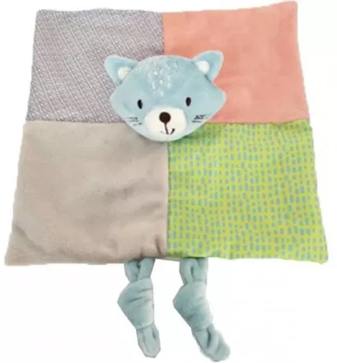 Βρεφικό Παιχνίδι Δραστηριοτήτων Kikka Boo Doudou Kit Cat από Ύφασμα για 0+ Μηνών