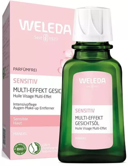 Weleda Sensitive Recovery Λάδι Αφαίρεσης Μακιγιάζ Προσώπου & Ματιών 50ml