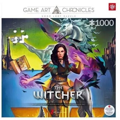 The Witcher: Yennefer & Salvador Dali Puzzle 2D 1000 Κομμάτια