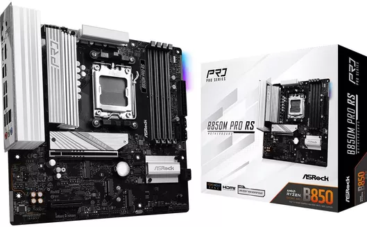 Motherboard ASRock B850M Pro RS Micro ATX με AMD AM5 Socket